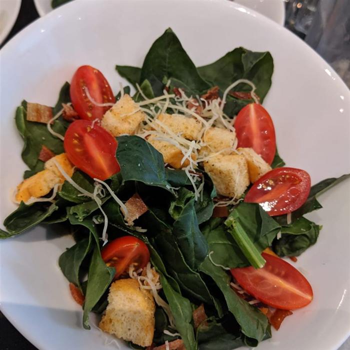 Ensalada de espinaca